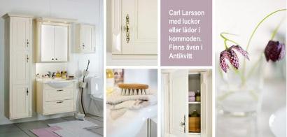 Badrum med lantlig stil