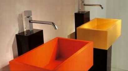 Handfat i corian® designat av Francesco Lucchese