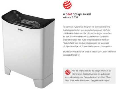 TYLÖ red dot award priset